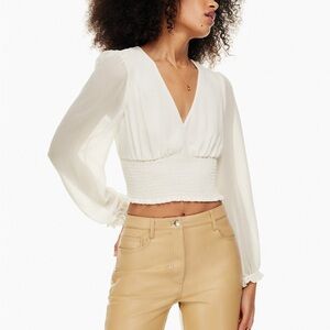 Aritzia Wilfred Wistful Blouse - size S